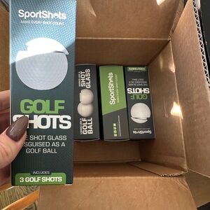 Golf Shots - Golf Ball Shaped Shot Glass